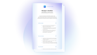 a paper with a blue circle around it