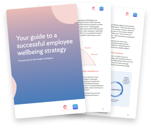 two booklets with the title your guide to a successful employee well - being strategy