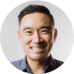 a man with a smile on his face