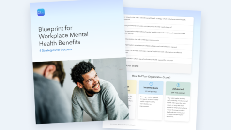 the blueprint for workplace mental health benefits brochure