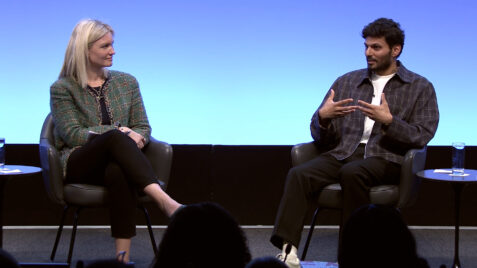 Jay Shetty speaking at Goldman Sachs on performance