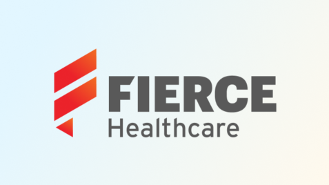 the logo for fierce healthcare
