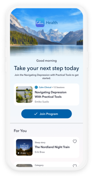 a cell phone with the health app on the screen