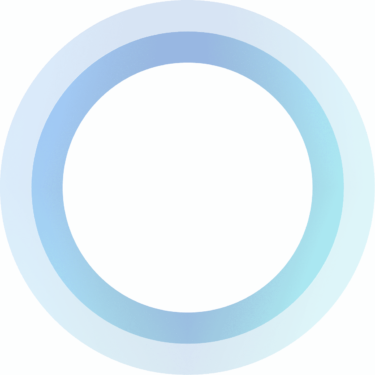a blue circle on a blue background