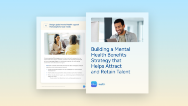 a brochure for a mental health benefits strategy